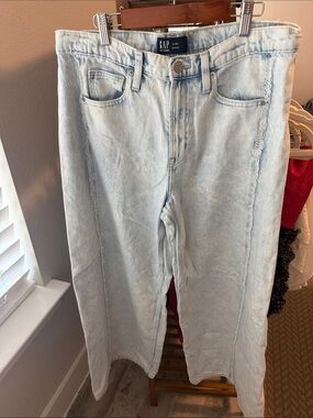 GAP Pale Blue Relaxed women’s Baggy Jeans